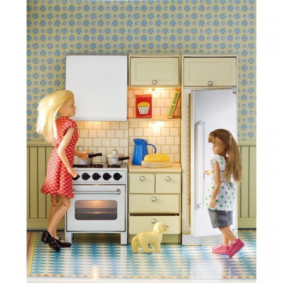 Набор мебели для домика из серии Смоланд - Кухня с холодильником и плитой  